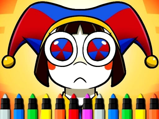 Digital Circus Coloring Adventure Details