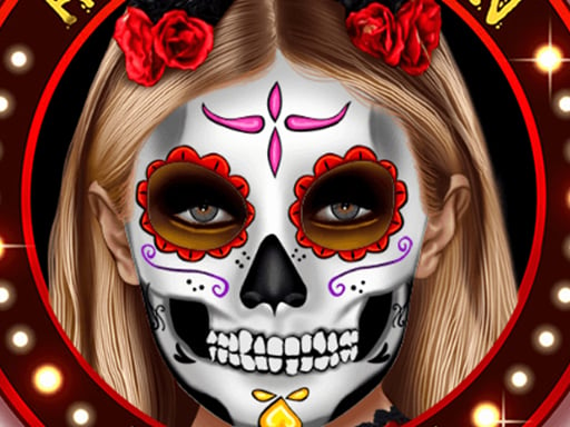 Kylie Jenner Halloween Face Art Details