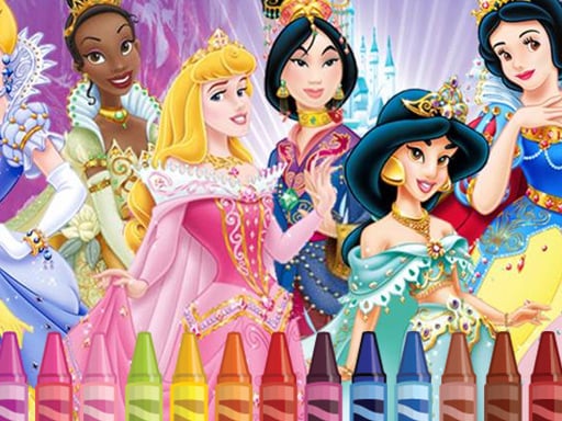 Princess Coloring Details